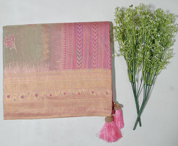 Haripriya Pure Silk Saree based on Natural Fabrics (Pure-15-Rani)