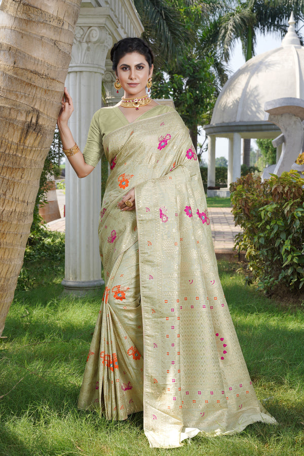 Soft silk designer sarees