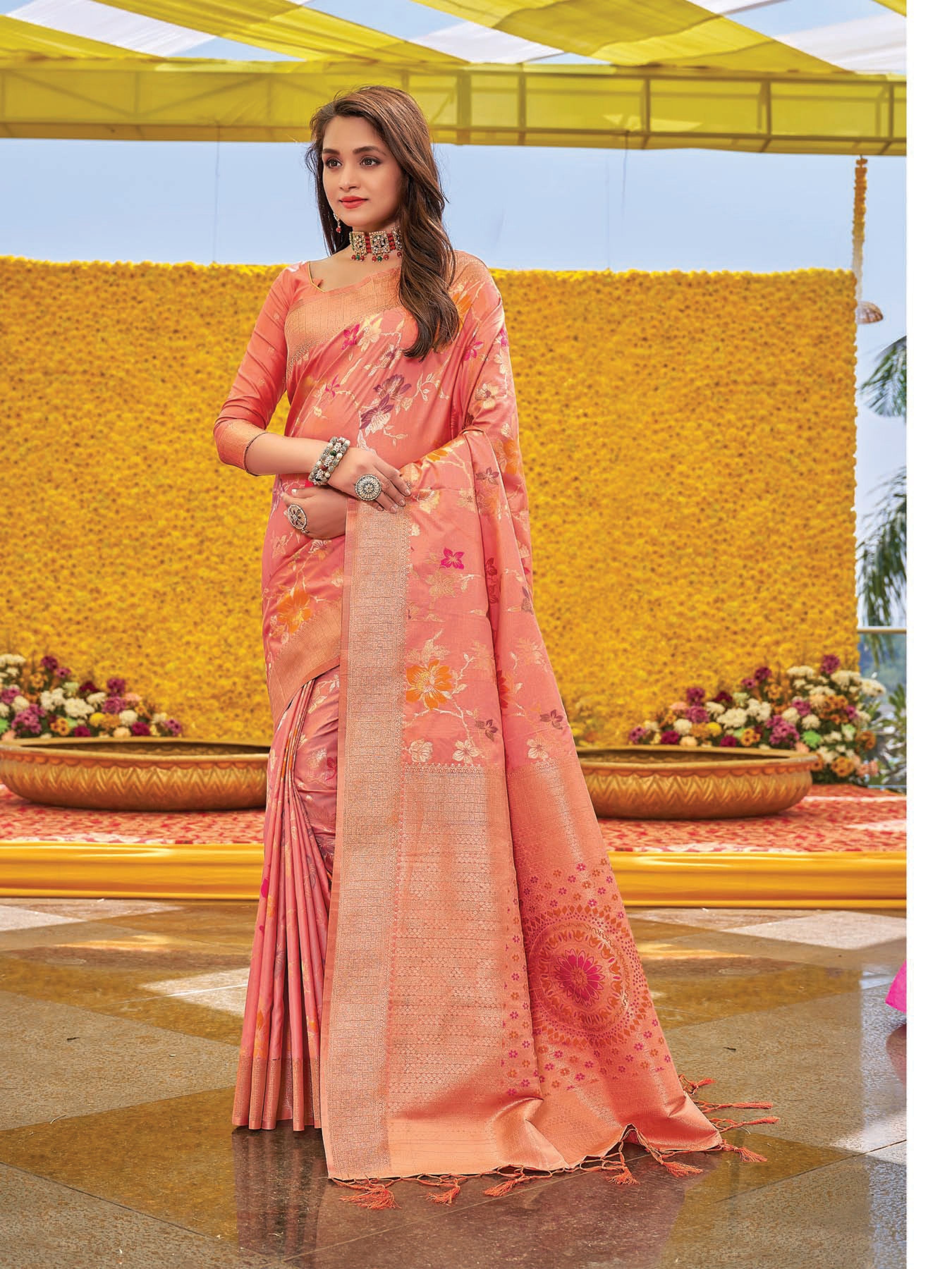 Buy Pink Wish Saree (saree for women 2019 sarees sarees under 500 latest sarees  under 200 latest sarees collection 2019 under 500) YH at Amazon.in